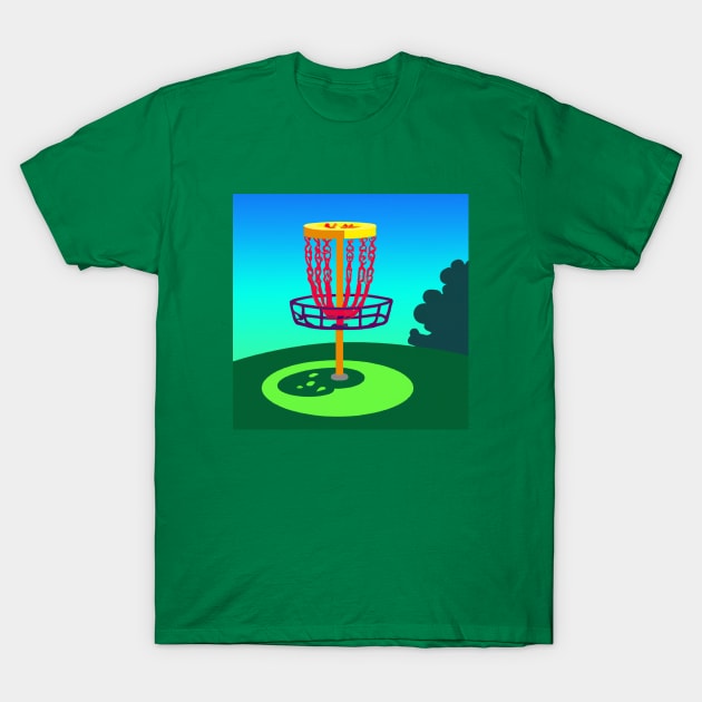 Disc Golf in the Park T-Shirt by Star Scrunch